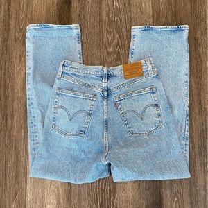 Levi's Light Blue Straight Leg Jeans
